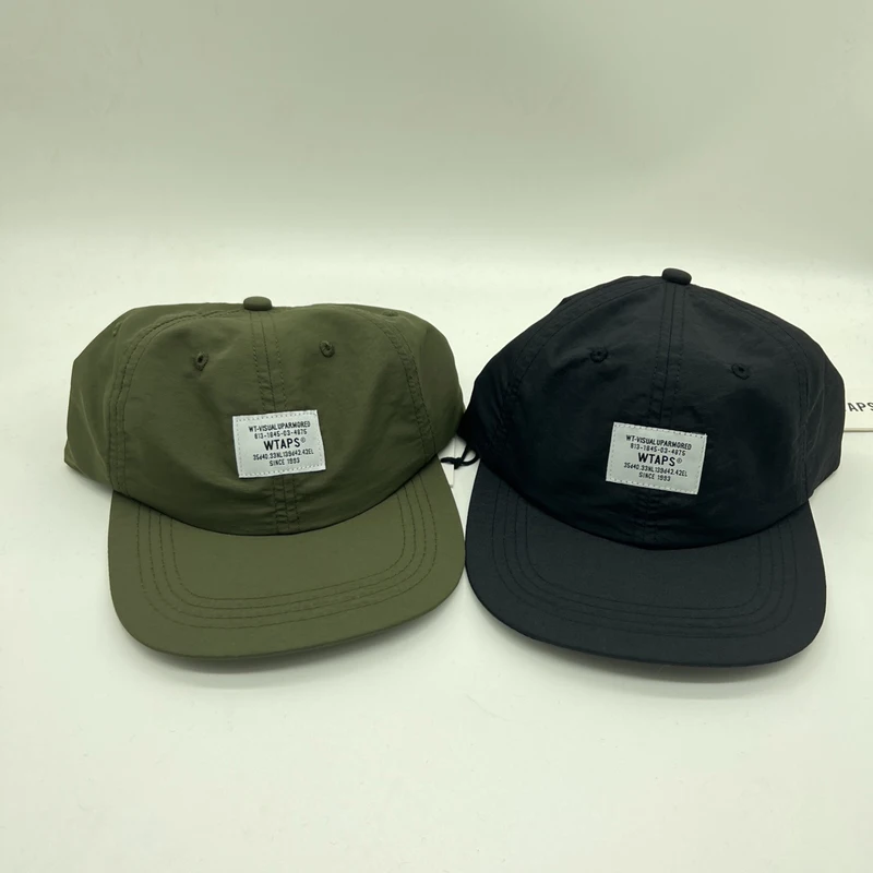 2024 New Wtaps Caps Street Pop Vintage Craft Alphabet Printed Baseball Cap Wtaps Hat 5
