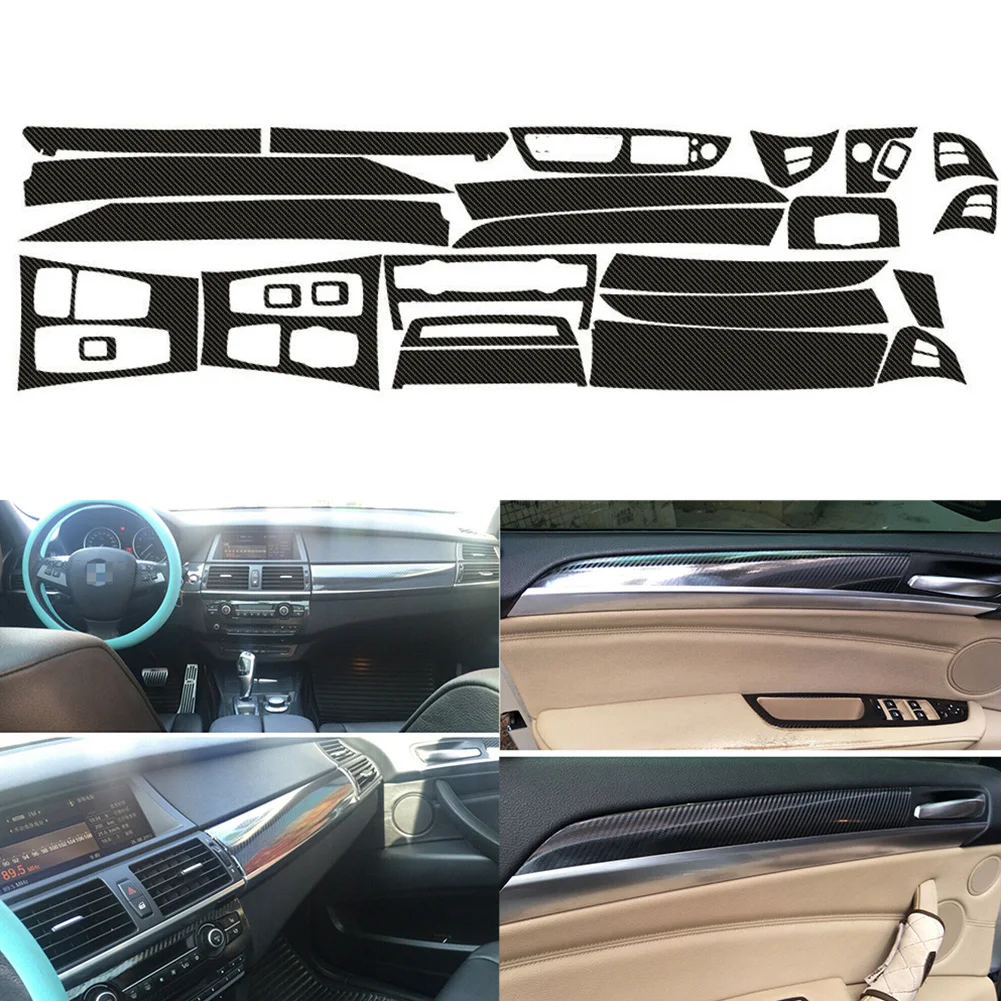 

1 комплект, наклейки из углеродного волокна для BMW X5 E70 2007-2013