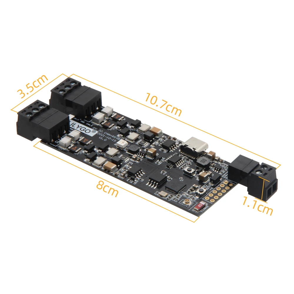 T-CAN485 ESP32 pode RS-485 suporta cart&atilde;o tf wifi bluetooth iot engenheiro m&oacute;dulo de controle placa desenvolvimento