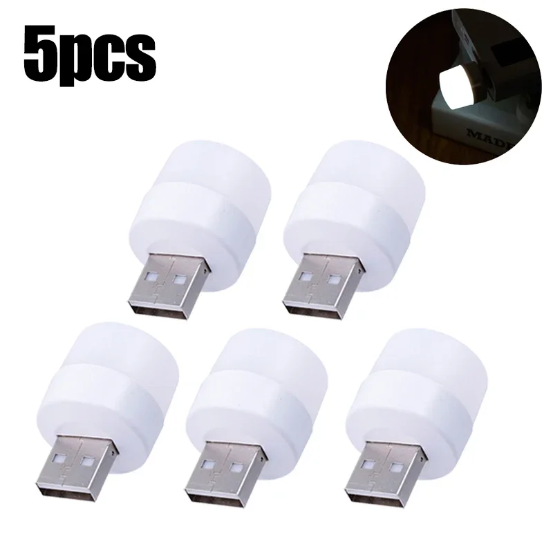 A-5PCS white light