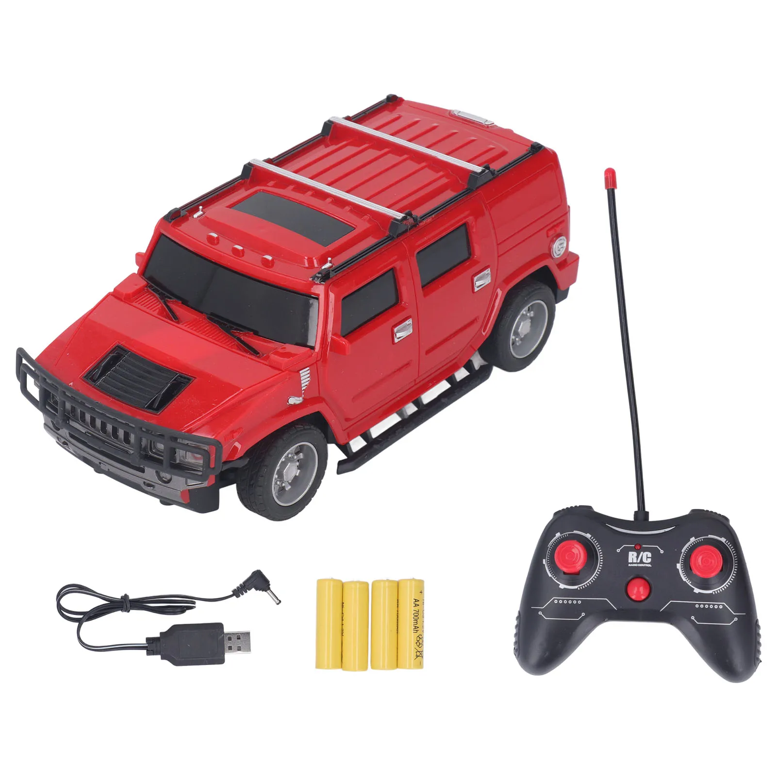 

1:16 Electric RC Car Toy Alloy Remote Control Off Road Car Model Gift For Kids
