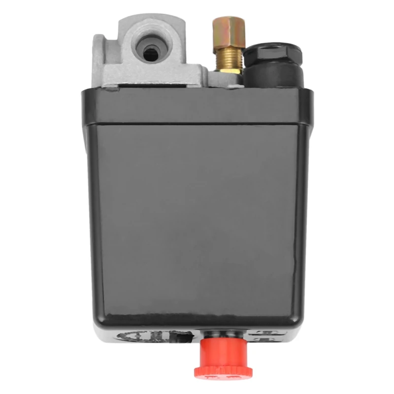 Shgo Hot-Heavy Duty Compressore D'Aria Pressostato Valvola Di Controllo 90 Psi -120 Psi Nero