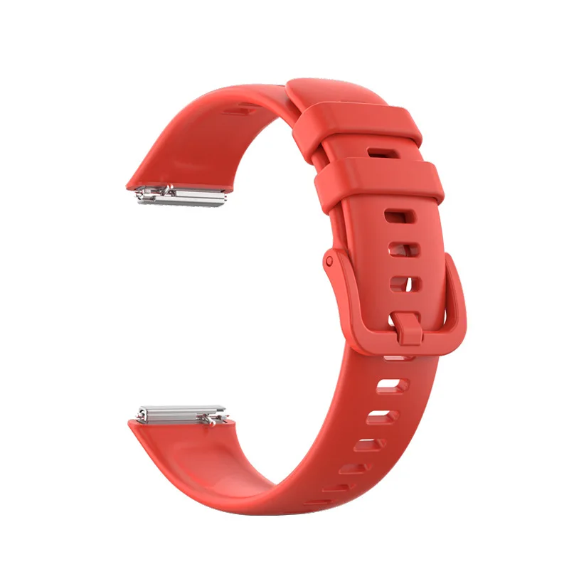 Silicone Sport Watchband - Soft TPU Replacement Bracelet Strap