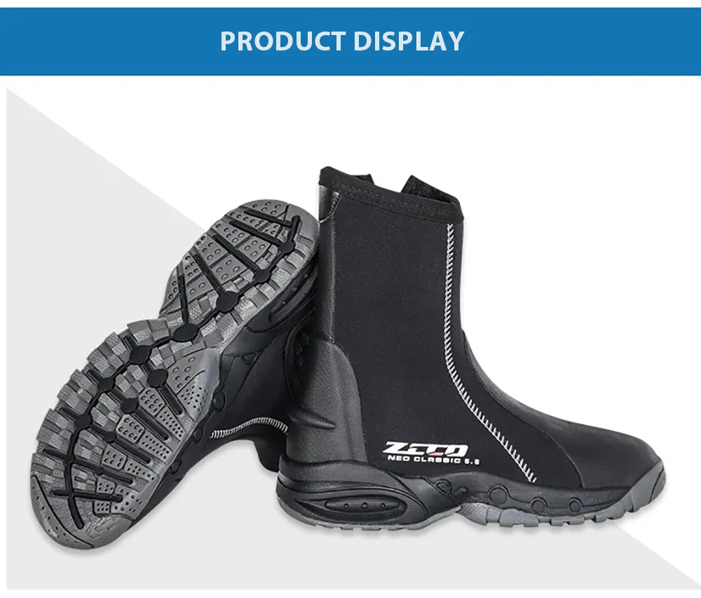 Шаблон на подметката на гмуркаческия ботуш за сцепление