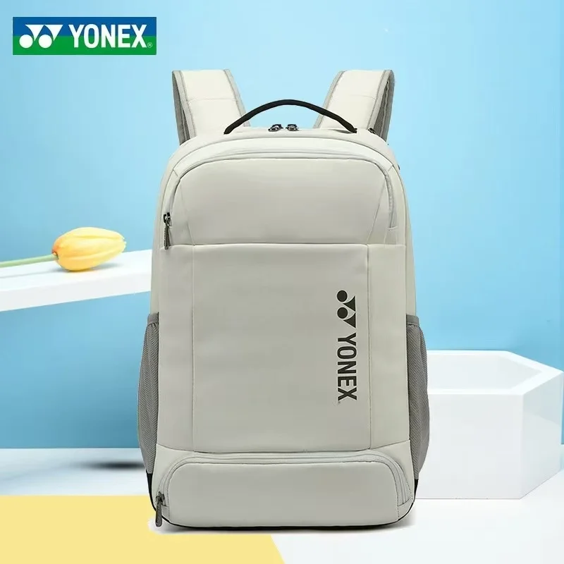 YONEX Badminton Racket Backpack Waterproof Sports 2pcs Tennis Shoulder Bag With Shoe Compartment Ergonomic Design For Unisex 2