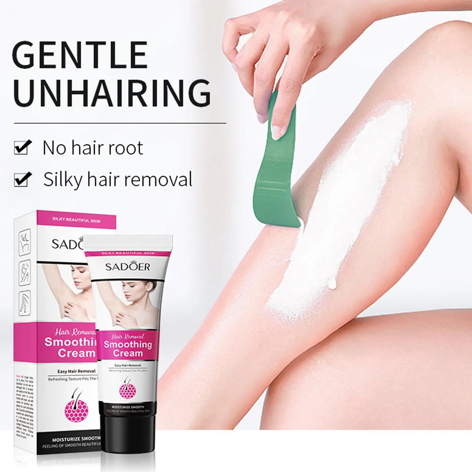 Fast Hair Removal Cream Painless Intimate Parts Legs Body Armpit Depilatory Whitening Full Body Repair Gentle Skin Care Product 3