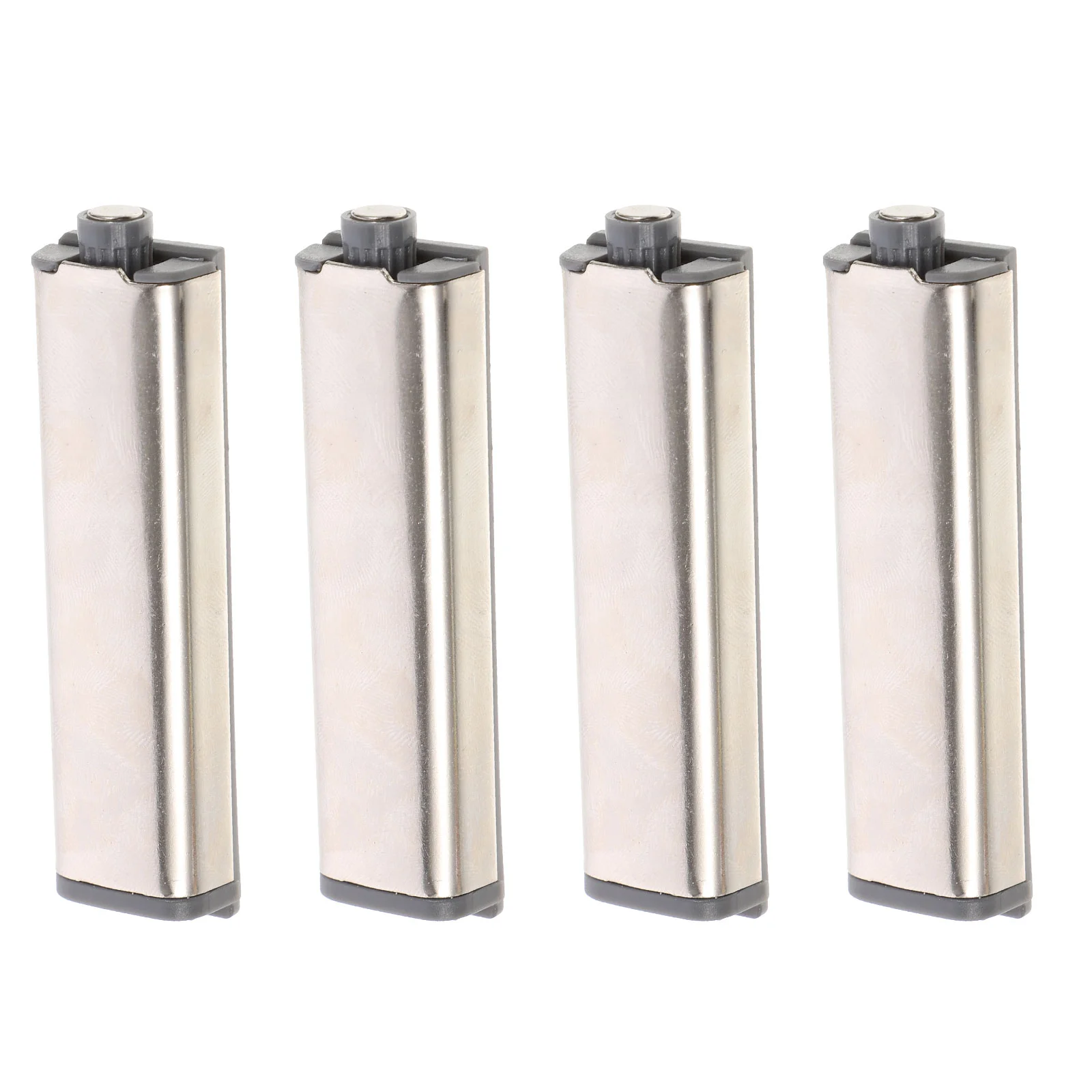 4 Pcs Cabinet Door Hidden Latch Drawer Catch Click The Push Touch Plastic