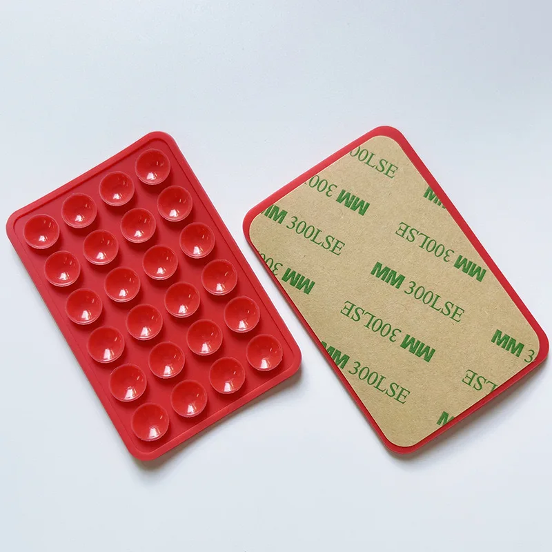Universal Anti-Slip Silicone Phone Holder with Strong Grip and Hands-Free Mounting