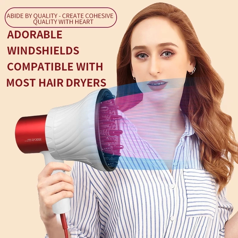 Hair Curl Diffuser Cover for Blow Dryers Suitable for diameter 3.5-8.0CM Hairdryer Curly Drying Blower Hair Styling Tool scratch off sticker 300pcs per roll size 25mm diameter round circle scarping card film cover golden silver gray pink football