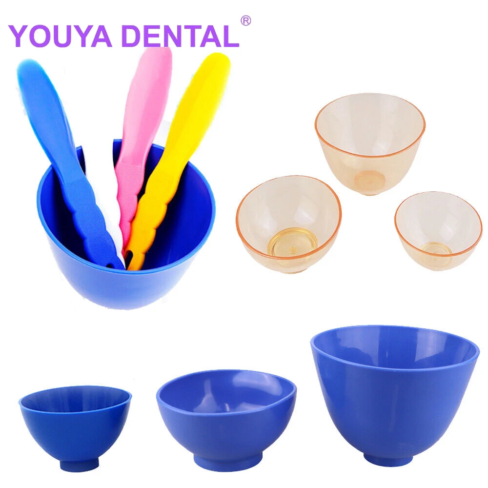 DentalLabNonstickSiliconeMixingBowlCupSiliconeDentistryPlaster