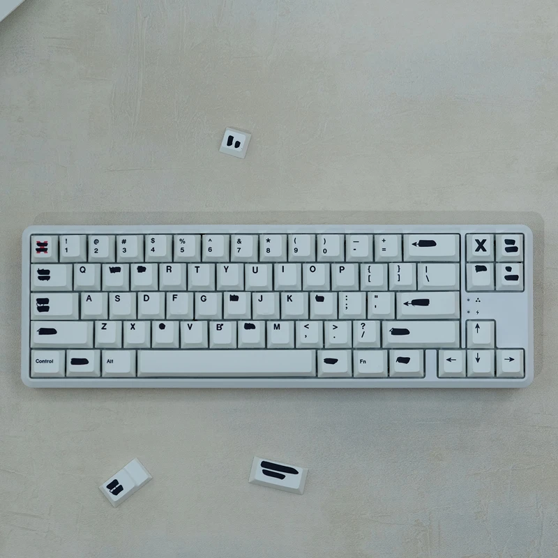 Teclado Mecânico Keycaps para mx Switch Dye Sublimation Tema Reddyed Perfil Cereja Gmk Set - Imagem 2