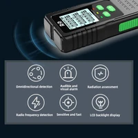 3 in 1 Electromagnetic Radiation Detector Electric Field Magnetic Field RF Detector High Frequency Measuring Instrument 2