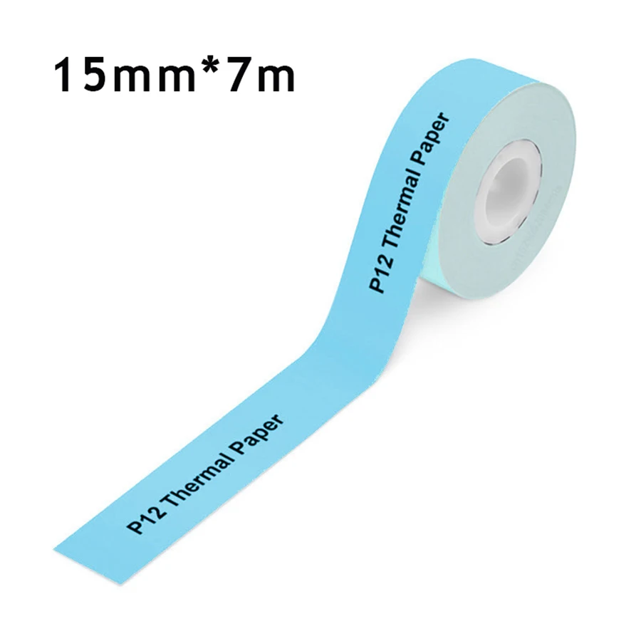 Adhesive Maker Paper for Name Stickers and Tags, 15mm x 7m Roll