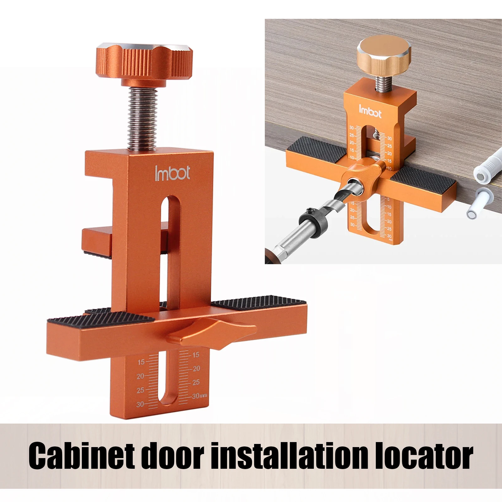 Wardrobe Cabinet Door Panel Installation Jig 10mm Rebounder