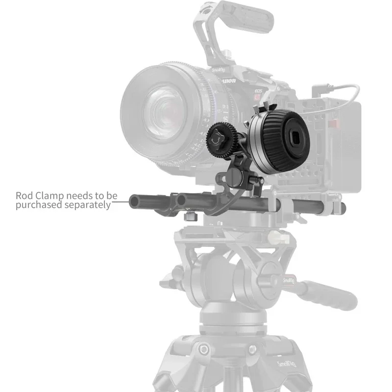 SmallRig Follow Focus F50 with A/B Stops for Cinema Camera DSLR / Mirrorless Cam