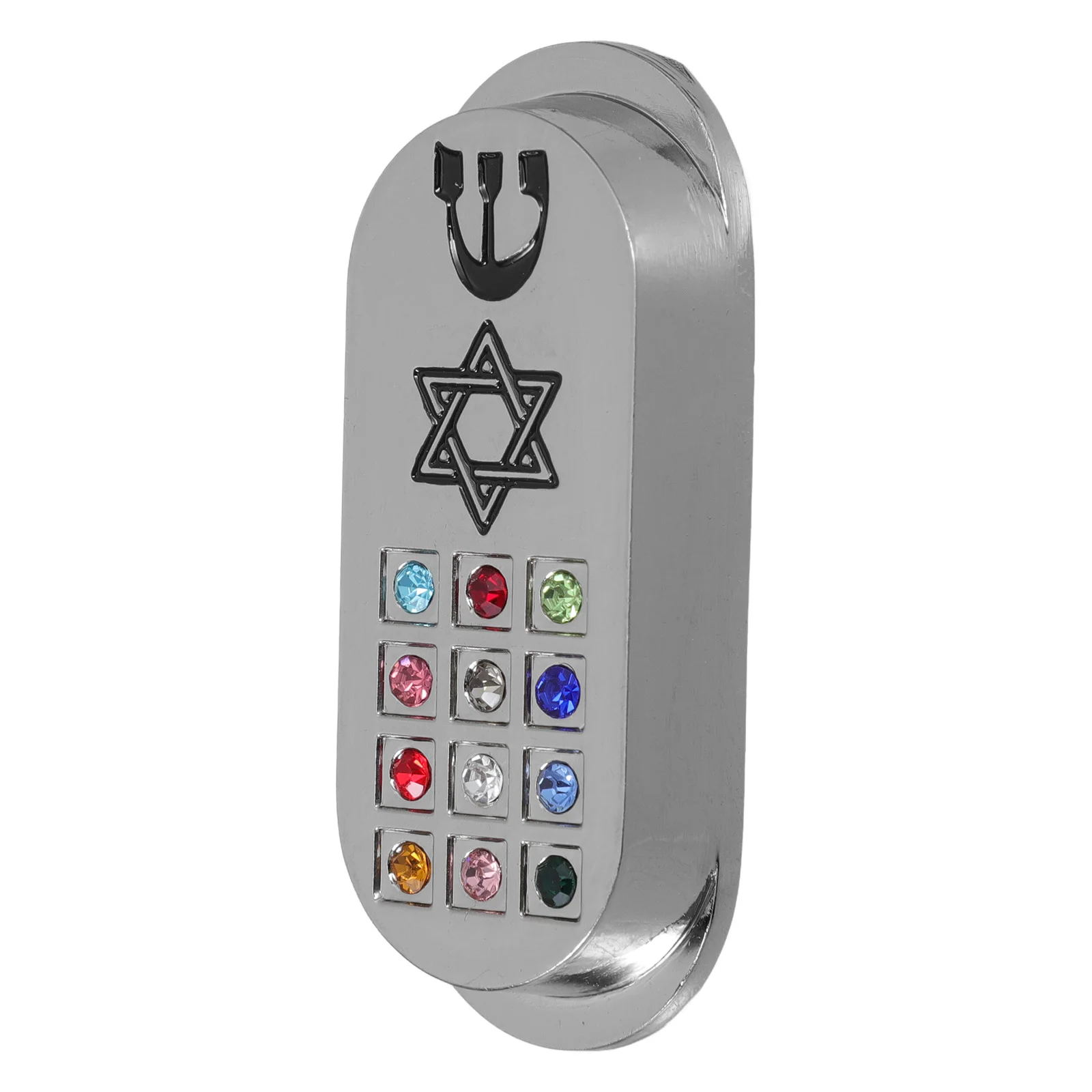 Metal Mezuzah Judaica Car Mezuza Metal Mezuza Plaque Religious Mezuzah Metal Mezuzah With Scroll Travel Mezuzah 4