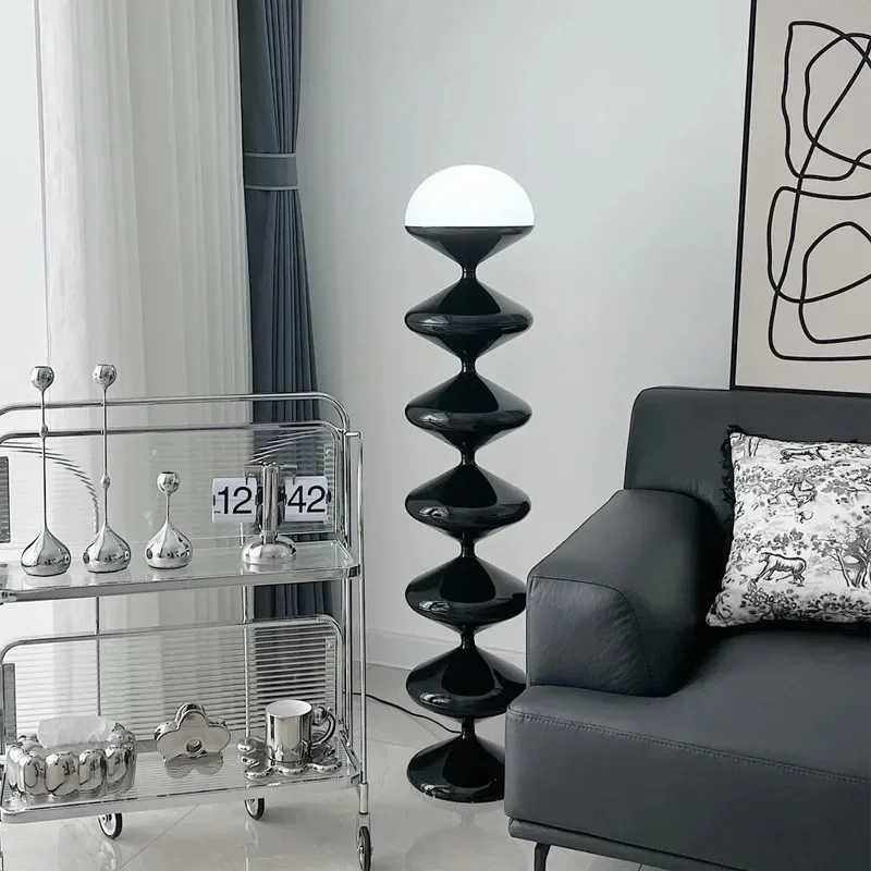 Warm Halo Gourd Floor  Lamp Decoration Simple Standing Floor Light Living Room Bedroom Beside Sofa Corner Lamp