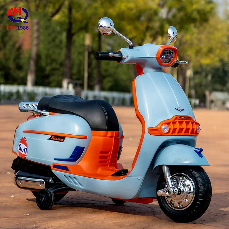New Model LED Flashing 2 Wheels with Music Kids Baby Electric Motorcycle for Children