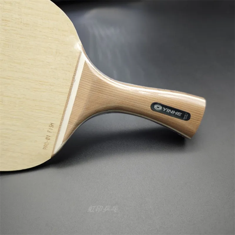 Galaxy PRO-01 Fish Shaped Handles Haped Table Tennis Racket Blade Carbon Fiber High-end Professional Blade