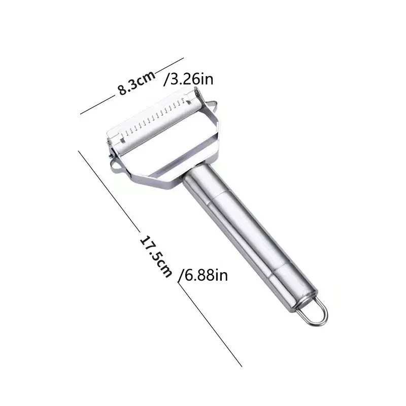 1PC Stainless Steel Peeler And Grater Household Potato Scraper Multifunctional Fruit And Vegetable Peeler Grater Kitchen