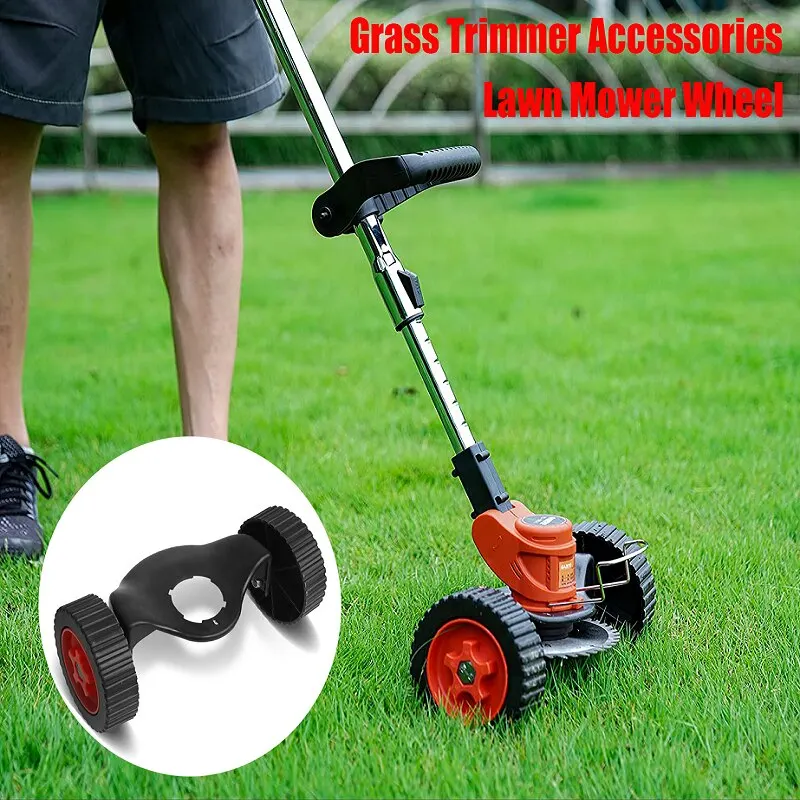 UniversalGrassTrimmerWheelLawnMowerRemovableAuxiliaryWheelsFor