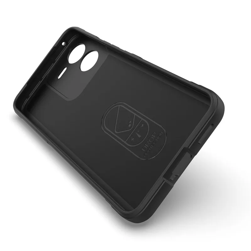 For IQOO Z9 5G Case IQOO Z9 5G Cover Cases Skin-Friendy Luxury Silicone Shockproof Protective Phone Back Cover For IQOO Z9 5G 3