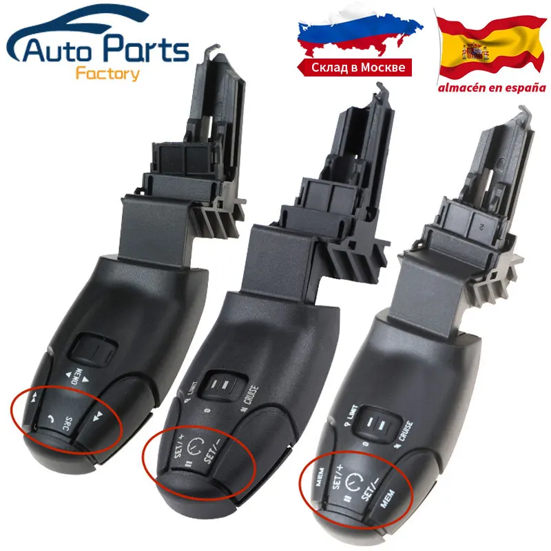 Cruise Control Switch For Peugeot 207 307 308 407 607 3008 Citroen C3