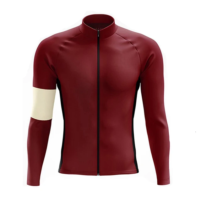 New Cycling Jersey Long Sleeve MTB Bicycle Clothing Men Bike Sportswear Sport Clothes Shirt Spring / Autumn Outdoor Team Top 4