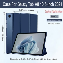 Slim Lightweight Stand Cover with Auto Wake/Sleep (Navy)