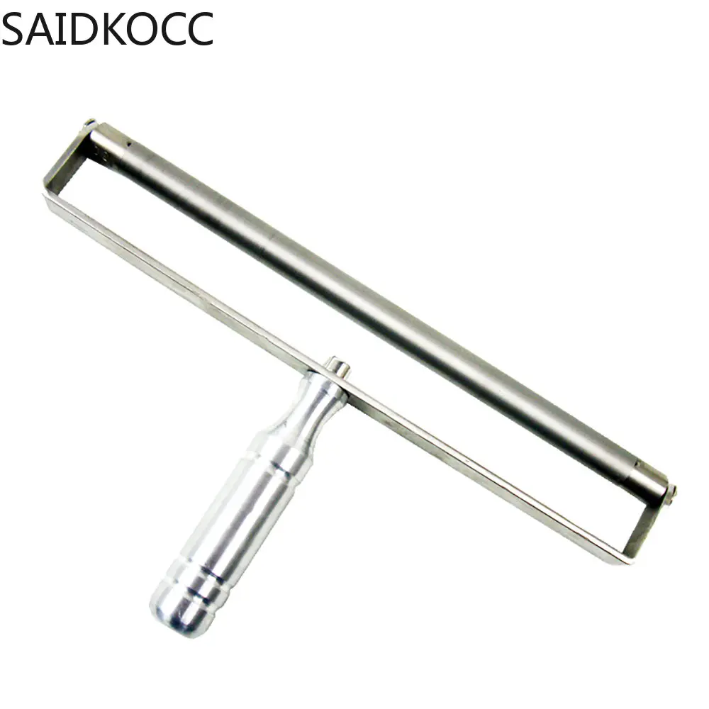 

SAIDKOCC 240 мм аппликатор для влажной пленки, Проволочная полоса, скребок для краски, скребок для краски, стержень для цветного дисплея с ручкой