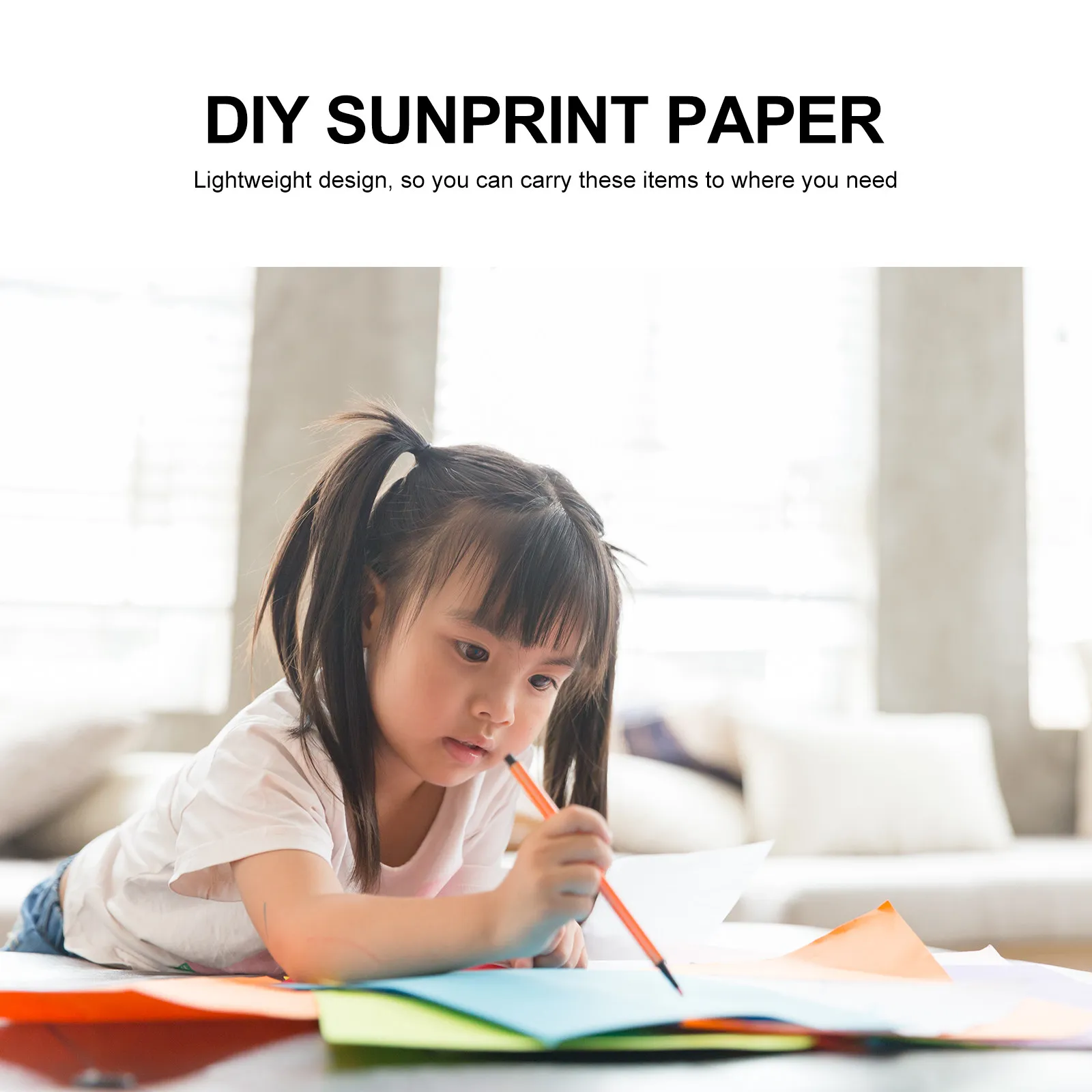 24Pcs Cyanotype Papers DIY Sunprint Paper 창조적 인 공예 학교 캠핑 파티 DIY를위한 태양 활성화 인쇄 재료