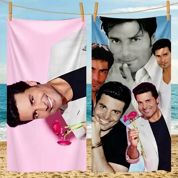 Chayanne Dance With Me Beach Towel Microfiber Sand Free Quick Dry Sandproof Pool Towels Gift for Women Travel Gym Shower Camping