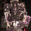 Yoofun 30 Sheets Gothic Tale Vintage Dark Style Character Collage Material Paper Creative DIY Junk Journal Background Paper 1