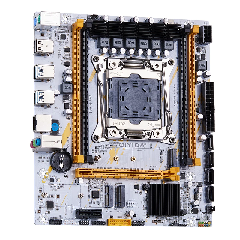 QIYIDA X99 Motherboard Set Kit With LGA2011-3 Xeon E5 2670