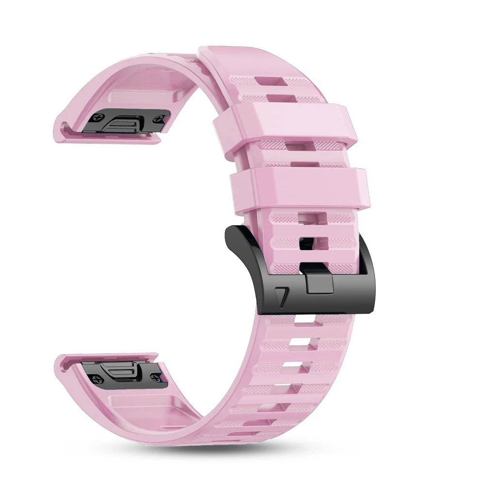Quick Fit Silicone Strap - Versatile Watchband Bracelet in 22-26mm Sizes
