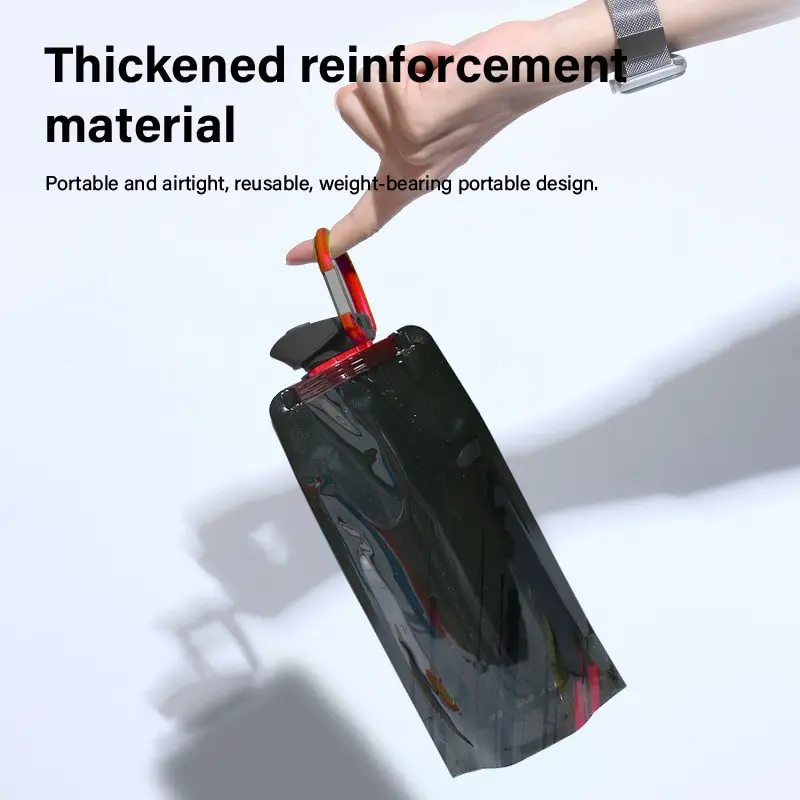 Duckbill Folding Sports Outdoor Fitness Cycling Portable Storage Fold Waterproof Large Capacity Water Bag sports water bag