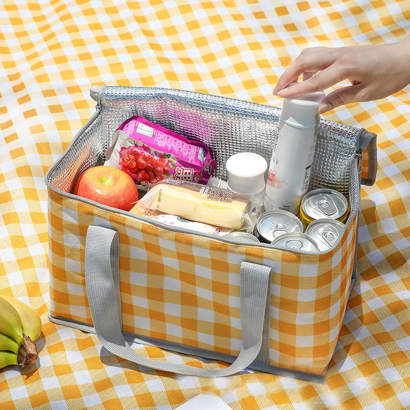 Borsa Termica Porta Pranzo | Con Tracolla | Impermeabile | Per Lavoro E Picnic