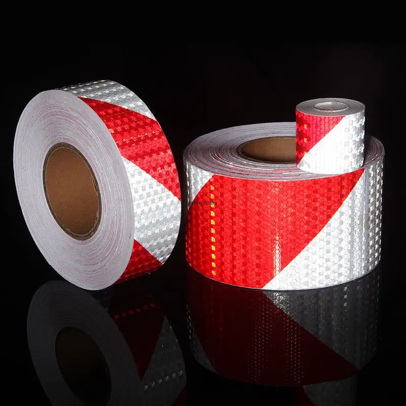 4inch-33ft-twill-reflective-safety-tape-high-vis-waterproof-reflector-conspicuity-white-red-fluorescent-yellow-sticker-for-truck