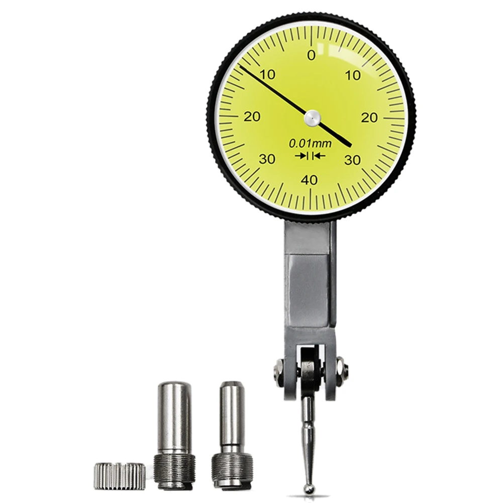 

Точный циферблатный тестовый индикатор Точная метрическая система с направляющими ласточкин хвост крепление 0-4 0,01 мм измерительный инструмент