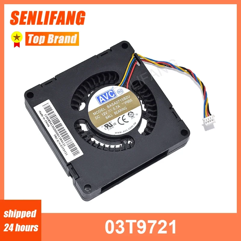 Raffreddamento Ben Testato 03T9721 Per Avc Basa0715B2U Dc 12V 0.7A Quattro Linee Per Computer Lenovo M92P