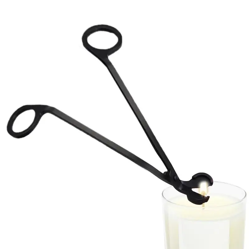 WickCutterBlackWickCutterForCandleMakingElectroplatingTechnologyCandleAccessory