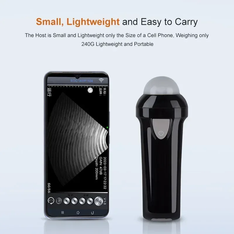 Veterinary Ultrasound Scanner Portable Pregnancy Test for Pig Sheep Wireless Mechanical Handheld Ultrasound Machine