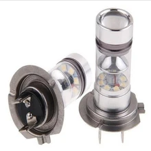

100W Led Car Fog Light H4 H7 White Light Super Bright Fog Lamp Bulb Plug