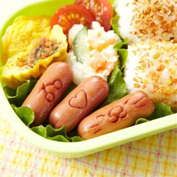 1PCS Sausage Hot Dog Cutter Flower Crab Octopus Ham Sausage Cutter Barbecue Hot Dogs Kitchen Cutting Mold Mould DIY Lunch