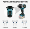 1800N.M Torque Brushless Electric Impact Wrench 1/2 inch Without Battery Cordless Wrench Power Tools For Makita 18V Battery 4