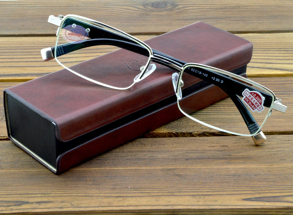 

MEN Titanium alloy Senators Antireflective coated reader read Non spherical reading glasses +4.5 +5 +5.5 +6 +6.5 +7 +7.5 to +13