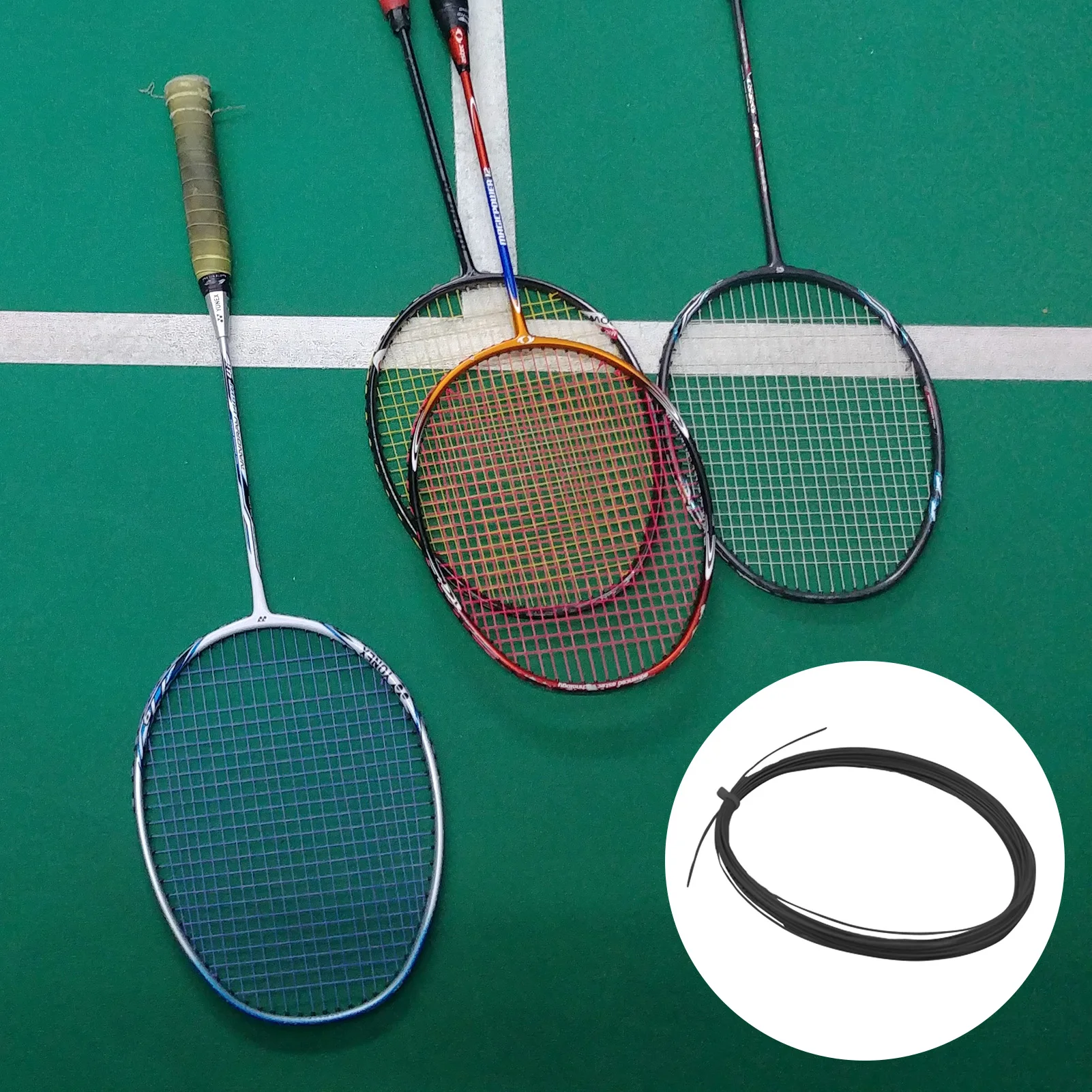 Badminton 10m Badminton Tennis Rackets String Shock Absorbing for