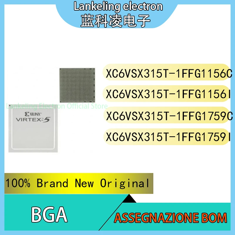 

XC6VSX315T-1FFG1156C XC6VSX315T-1FFG1156I XC6VSX315T-1FFG1759C XC6VSX315T-1FFG1759I 100% Brand New Original chip BGA