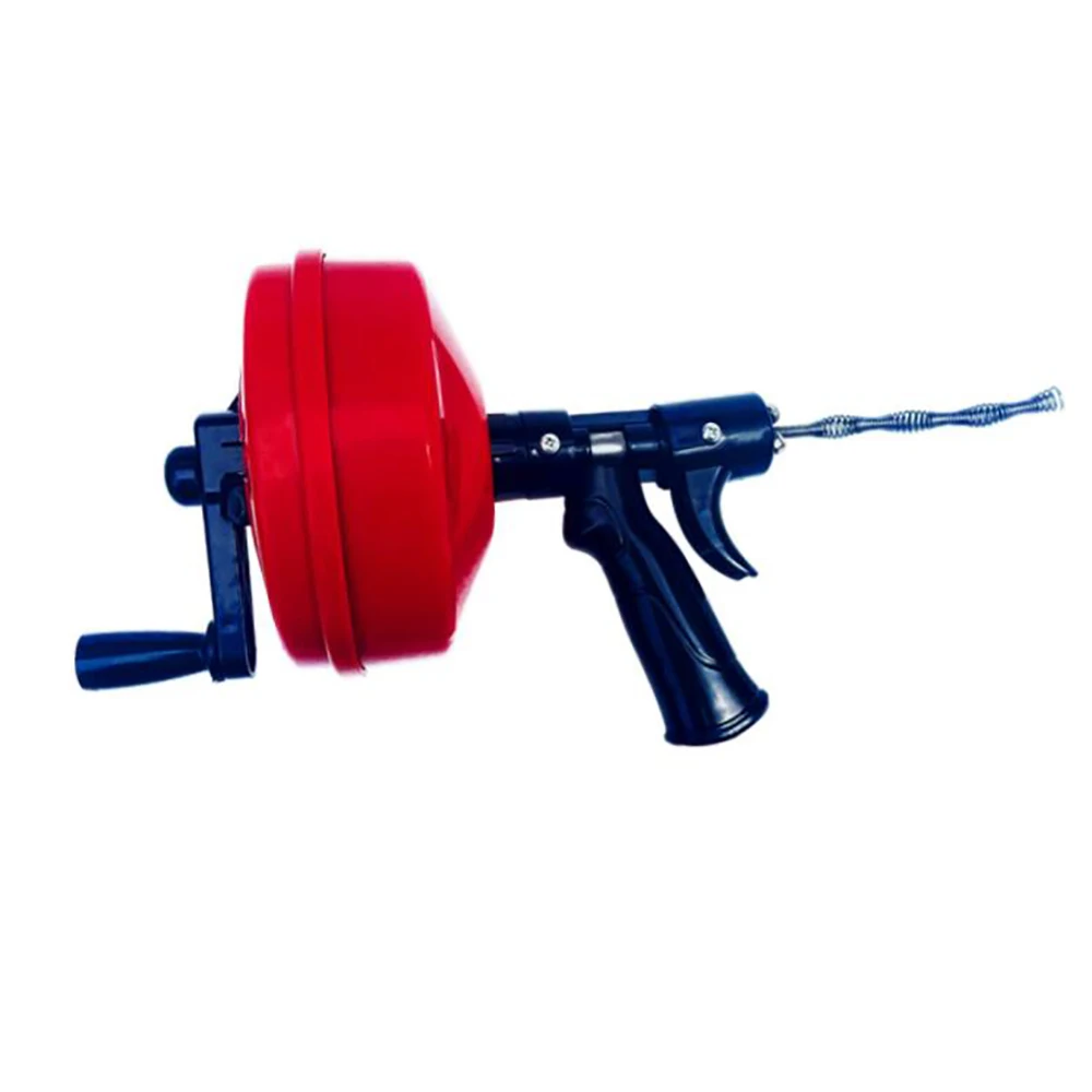 

10 м бытовая ручная канализационная машина для разблокировки туалета, разблокировка кухонного пола, дренажная машина 20-75 мм для блокировки труб