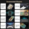 M10 Power Bank Mobile Phone 2.8" Three Sim Card BT MP3 Wireless FM Camera 3600MAH Big Horn Dual Torch Push Button Cellphone 3